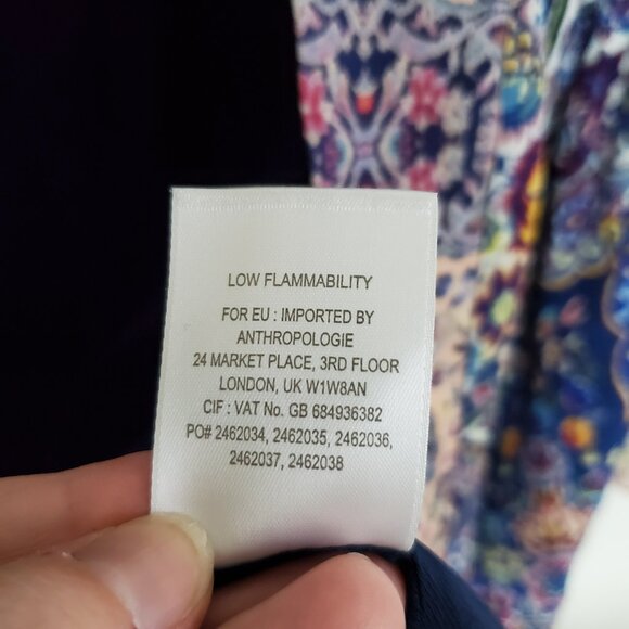 ANTHROPOLOGIE x KASHEL Jasmine Kimono Cardigan Boho Floral Paisley Women's OS - Picture 12 of 14